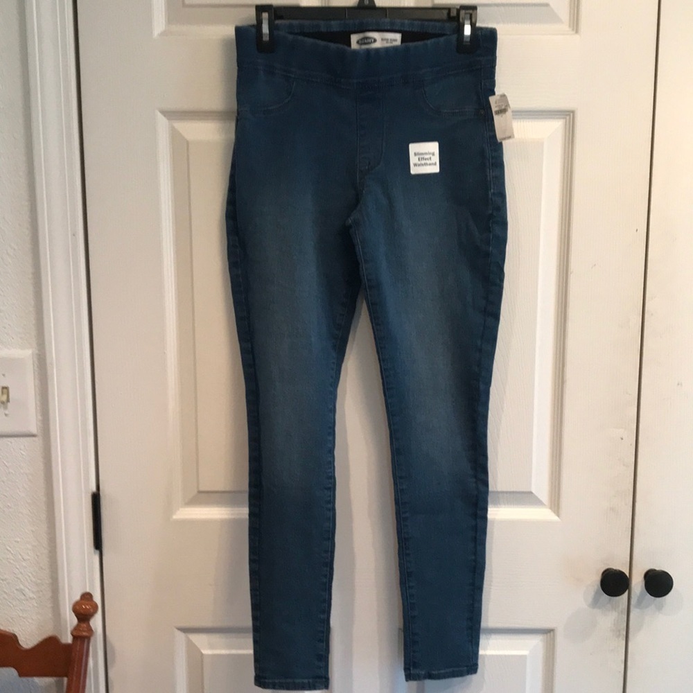 Old Navy sz 4 super skinny mid rise jeans- NWT